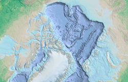 Thumbnail for graphic: Arctic ocean basemap