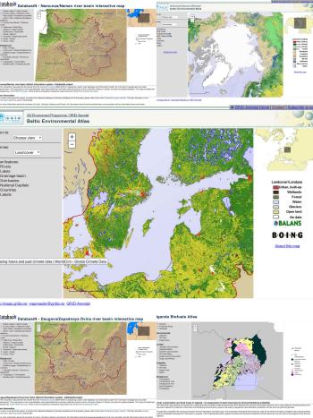 UNEP/GRID-Arendal interactive maps